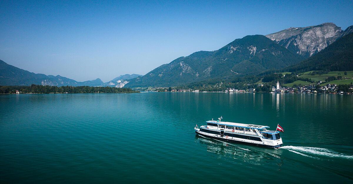 Wolfgangsee: Pegel zu niedrig für Ausflugsschiffe